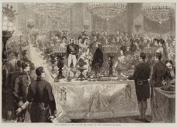 Ball Supper in the Galerie de Diane, at the Tuileries